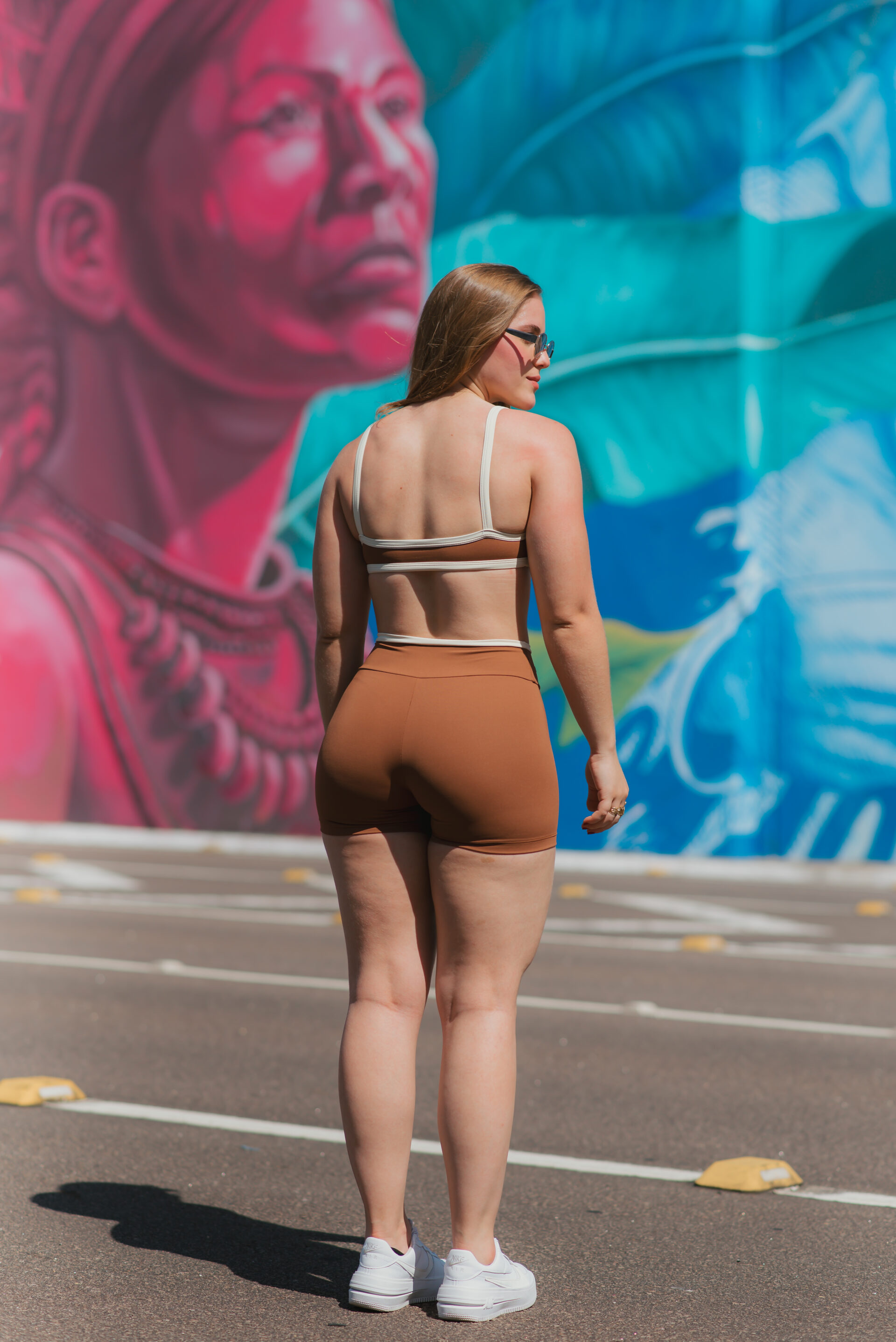 Short Bicolor Line Cookie c/ Off White - Image 2