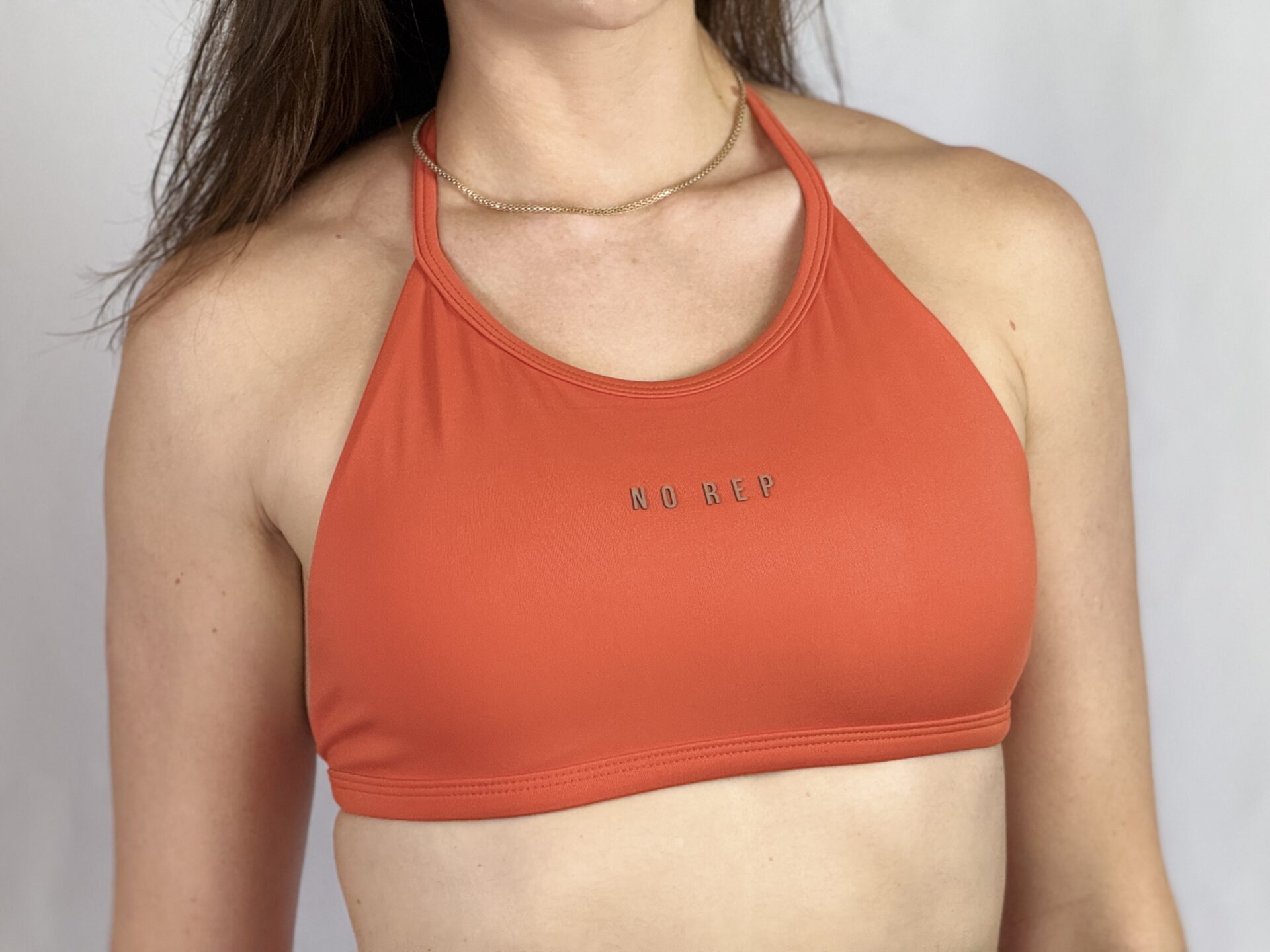 Top Free Back Deep Orange
