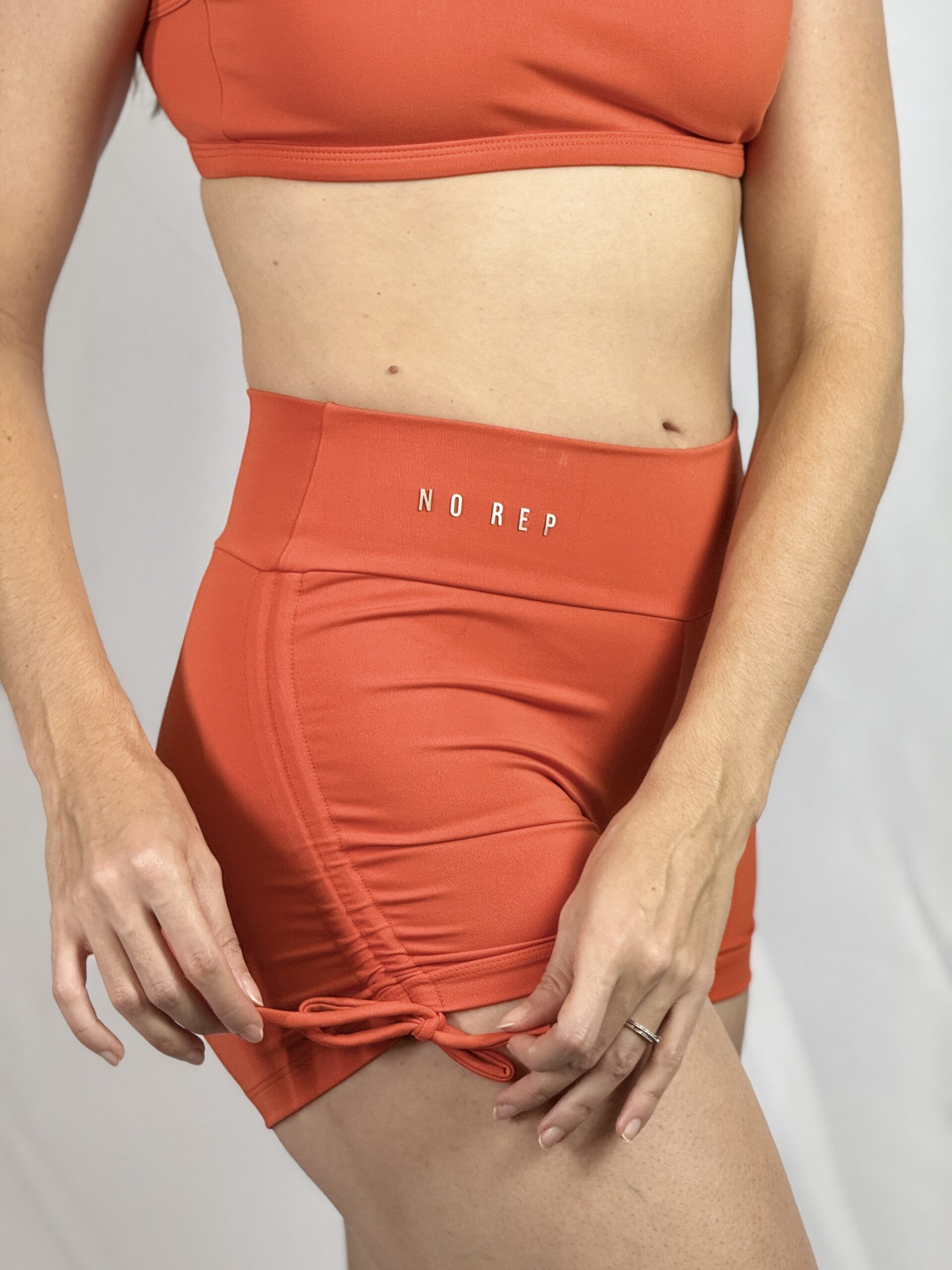 Short Cordinha Deep Orange - Image 2