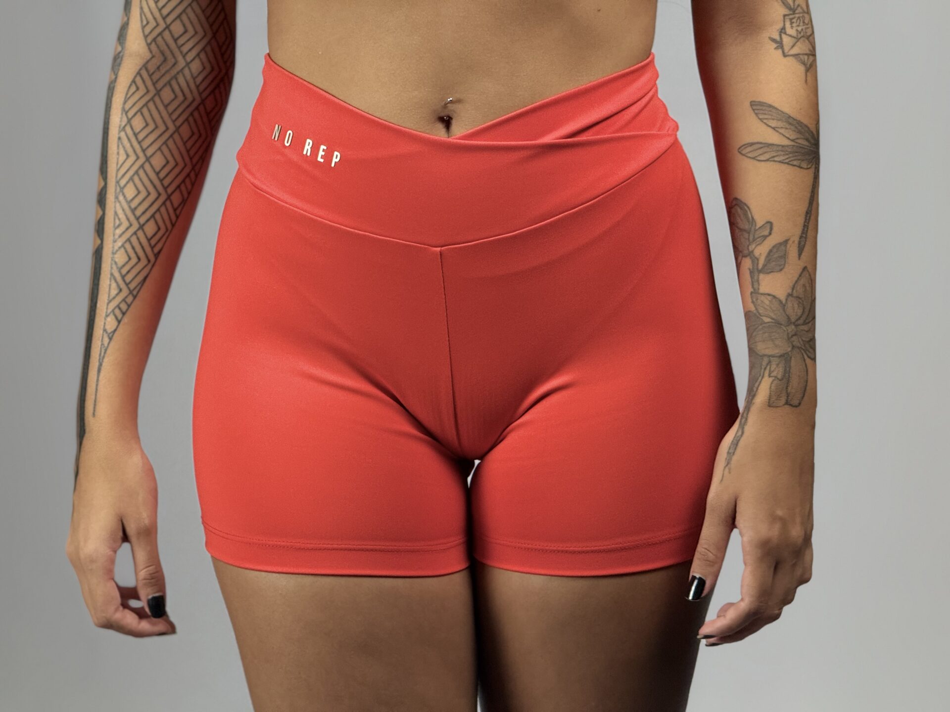 Short New Basic True Red