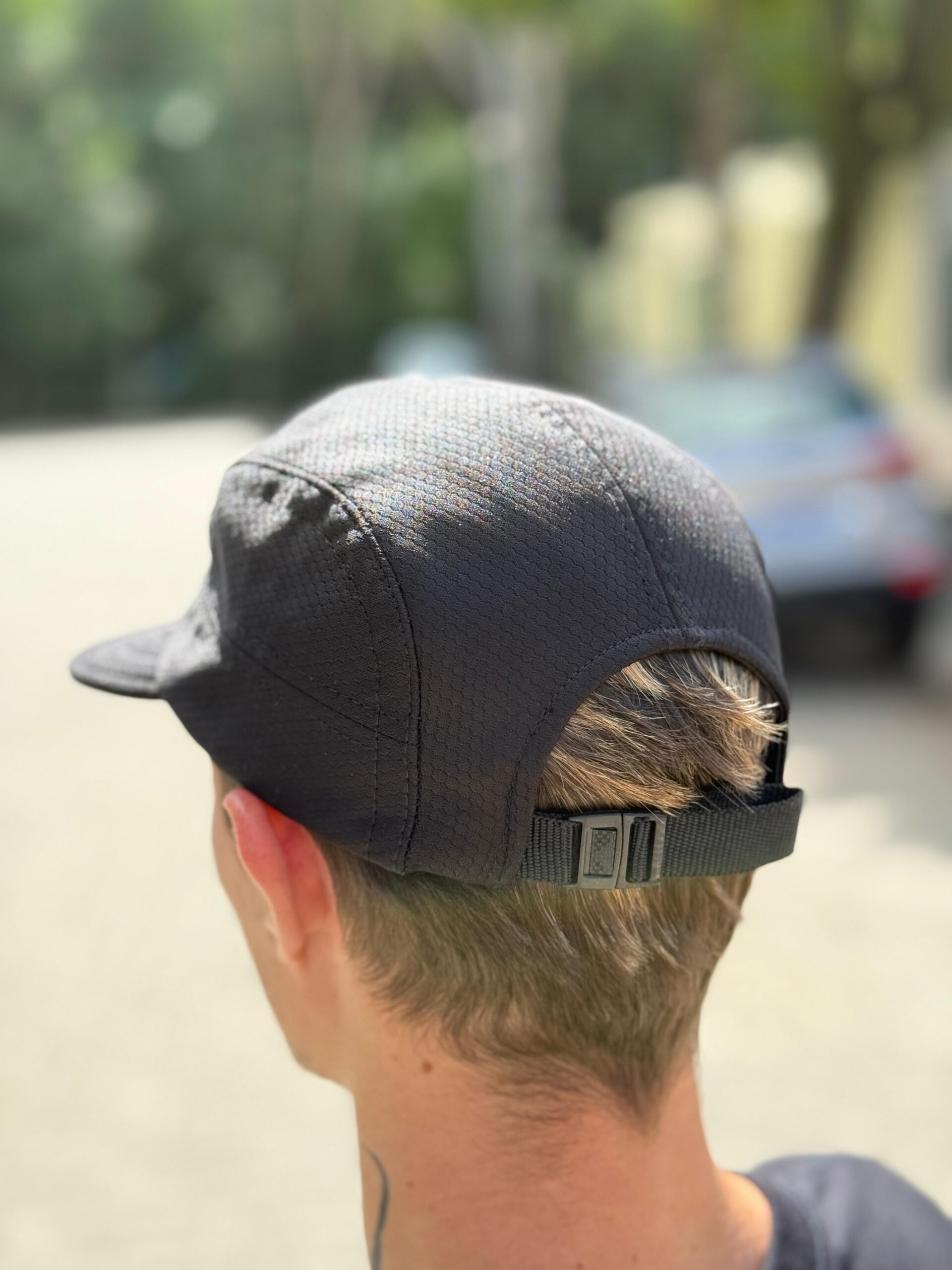Boné Five Panel Preto C/ Escrita Branca - Image 2