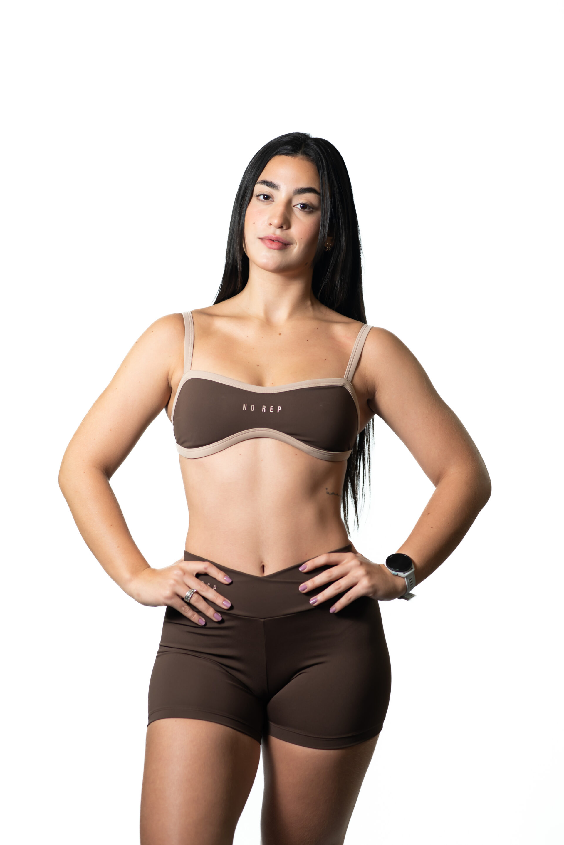 Top Wave Deep Brown c/ Bege - Image 2