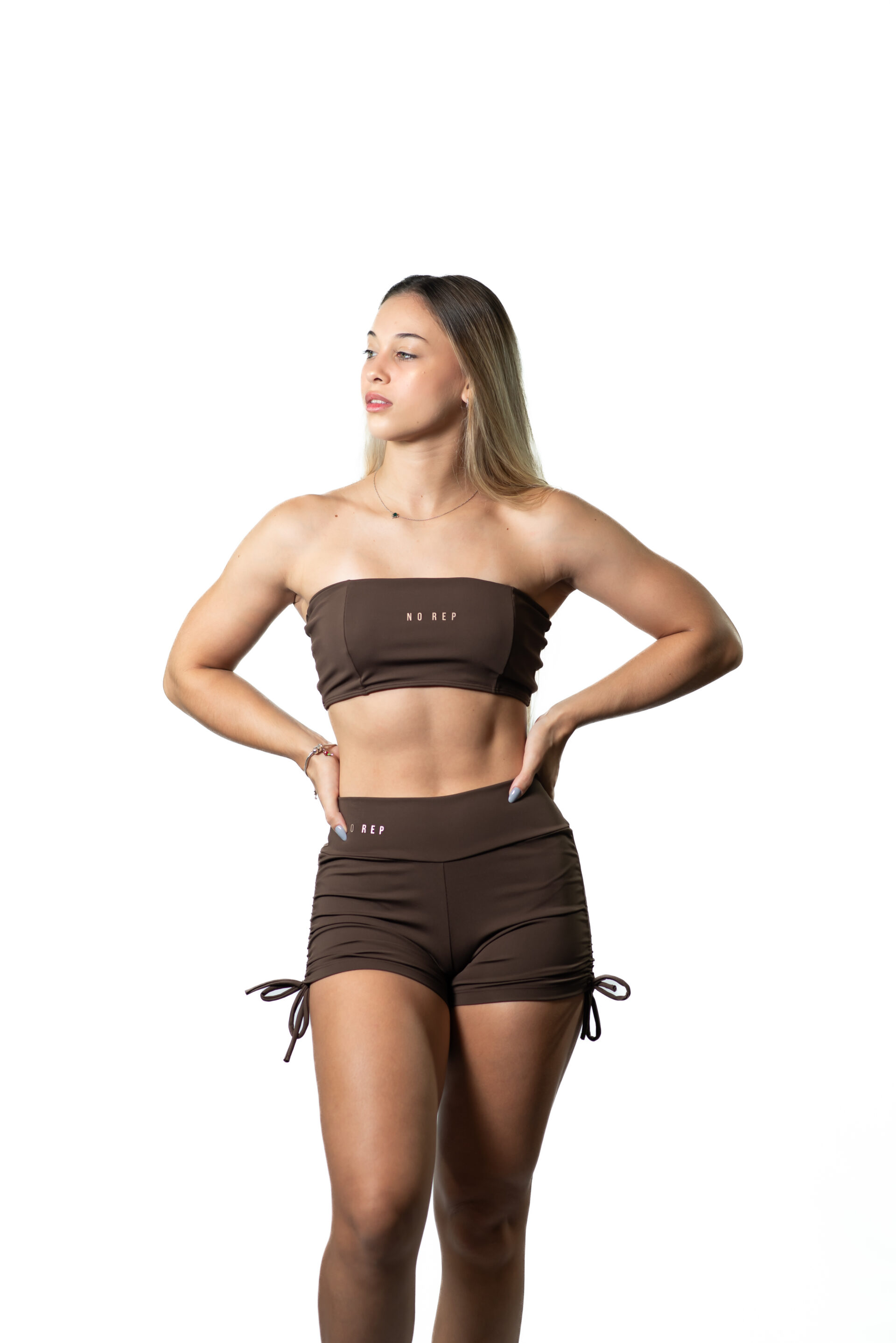 Short Cordinha Deep Brown - Image 2