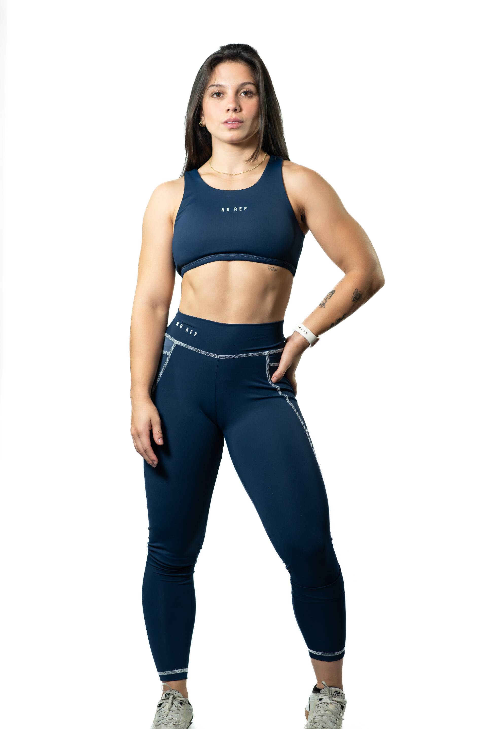 Calça Fly Deep Blue c/ Branco - Image 2
