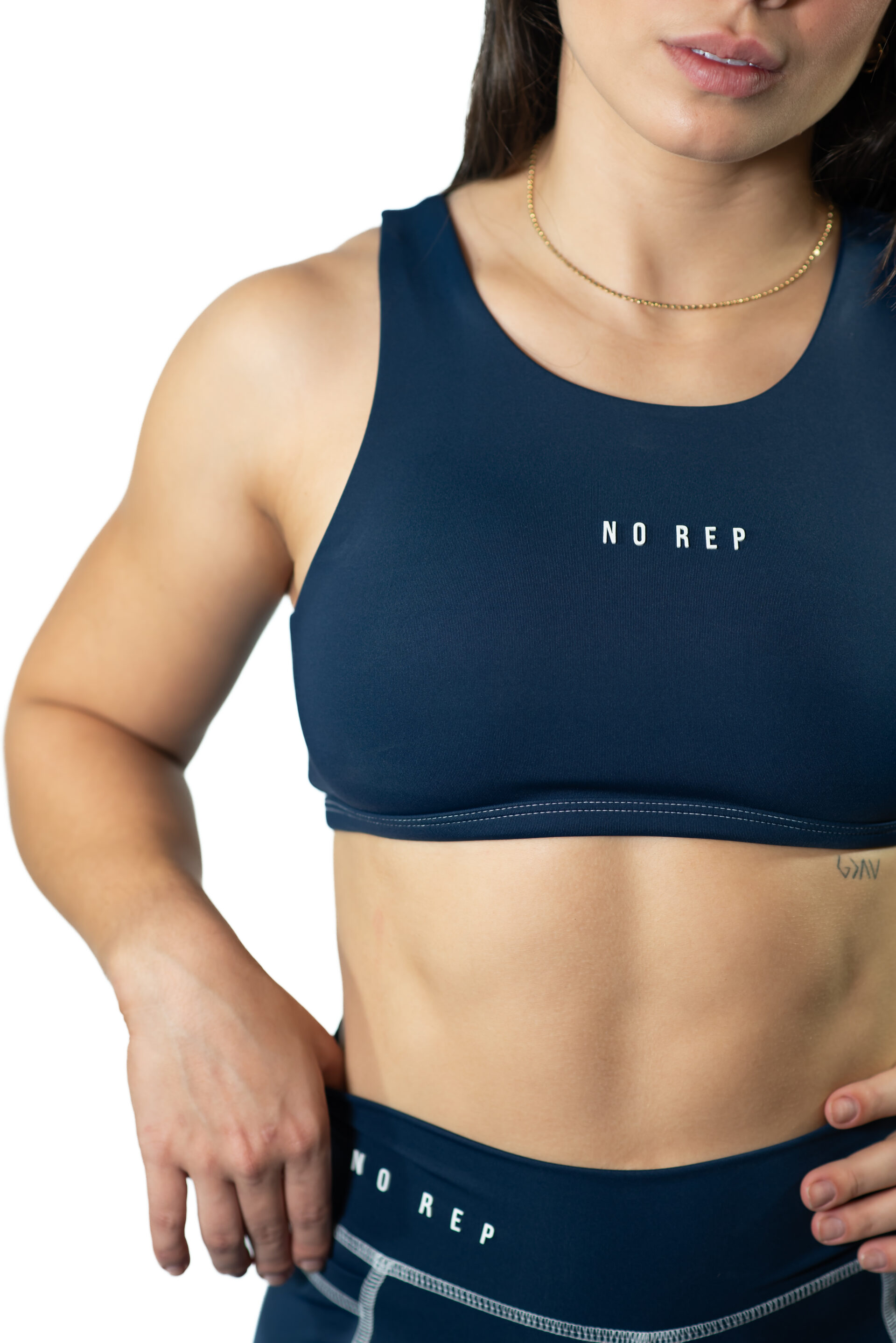 Top New Cropped Deep Blue