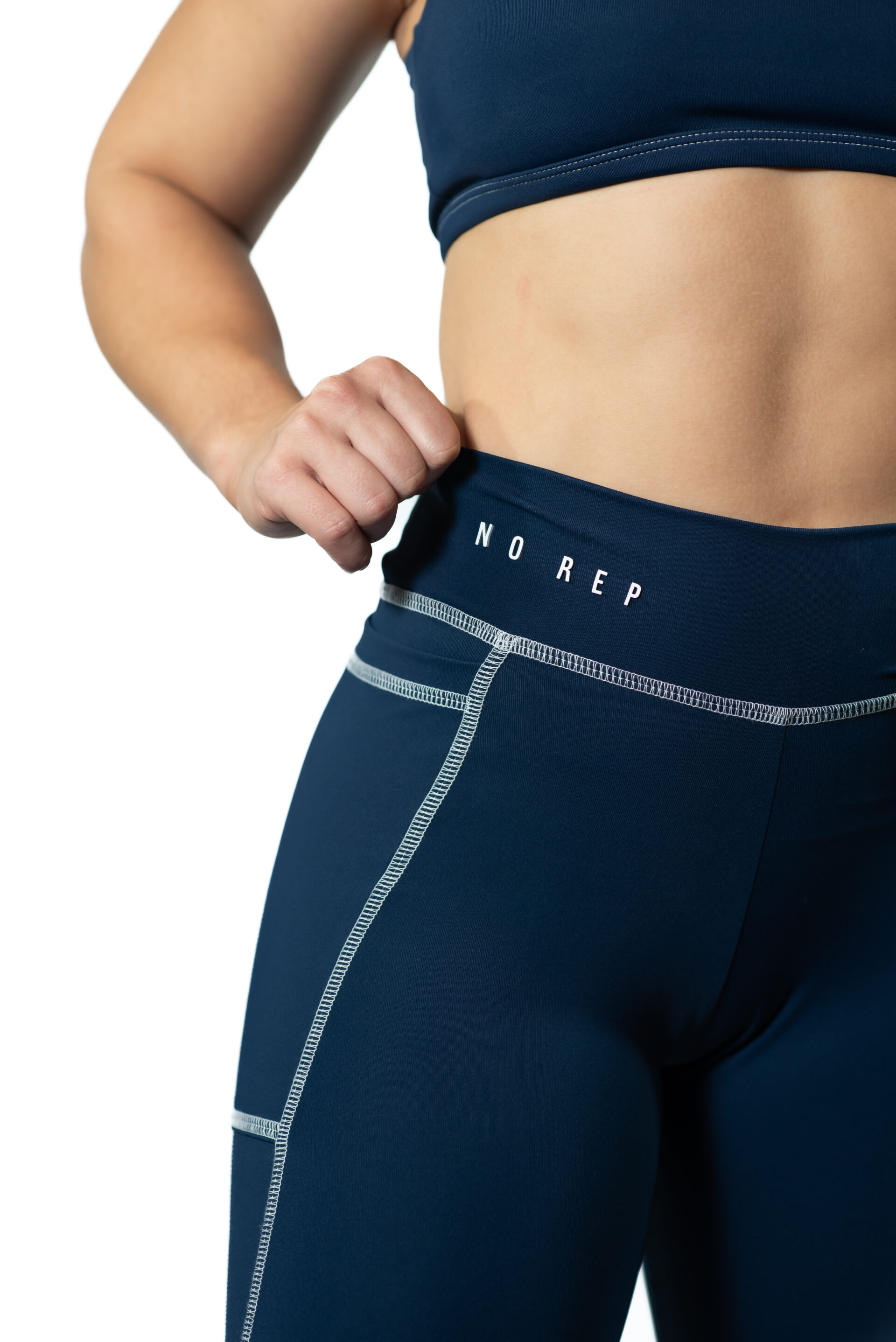 Calça Fly Deep Blue c/ Branco