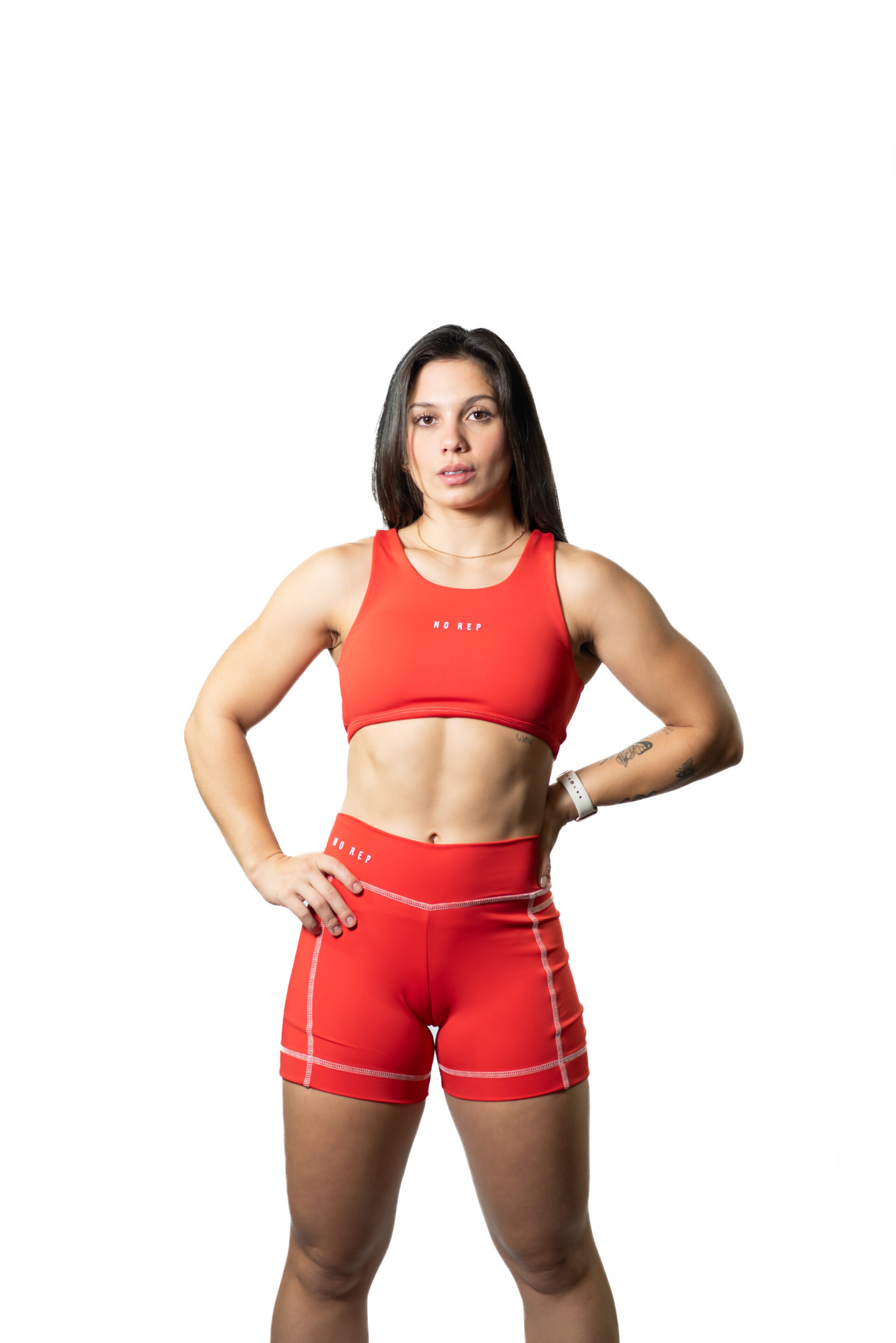 Short Fly True Red c/ Branco - Image 3