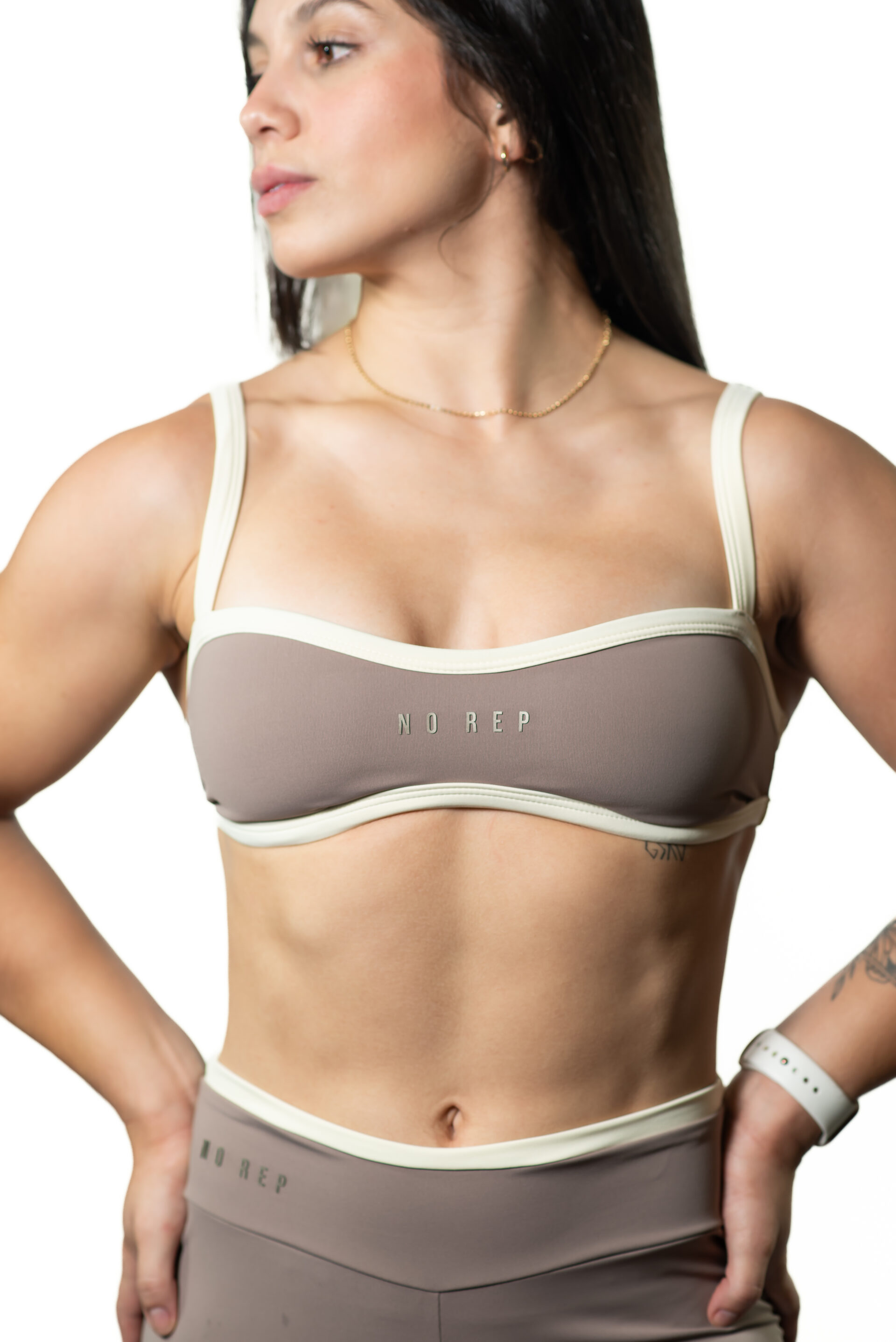 Top Wave Dusty Beige c/ Off White