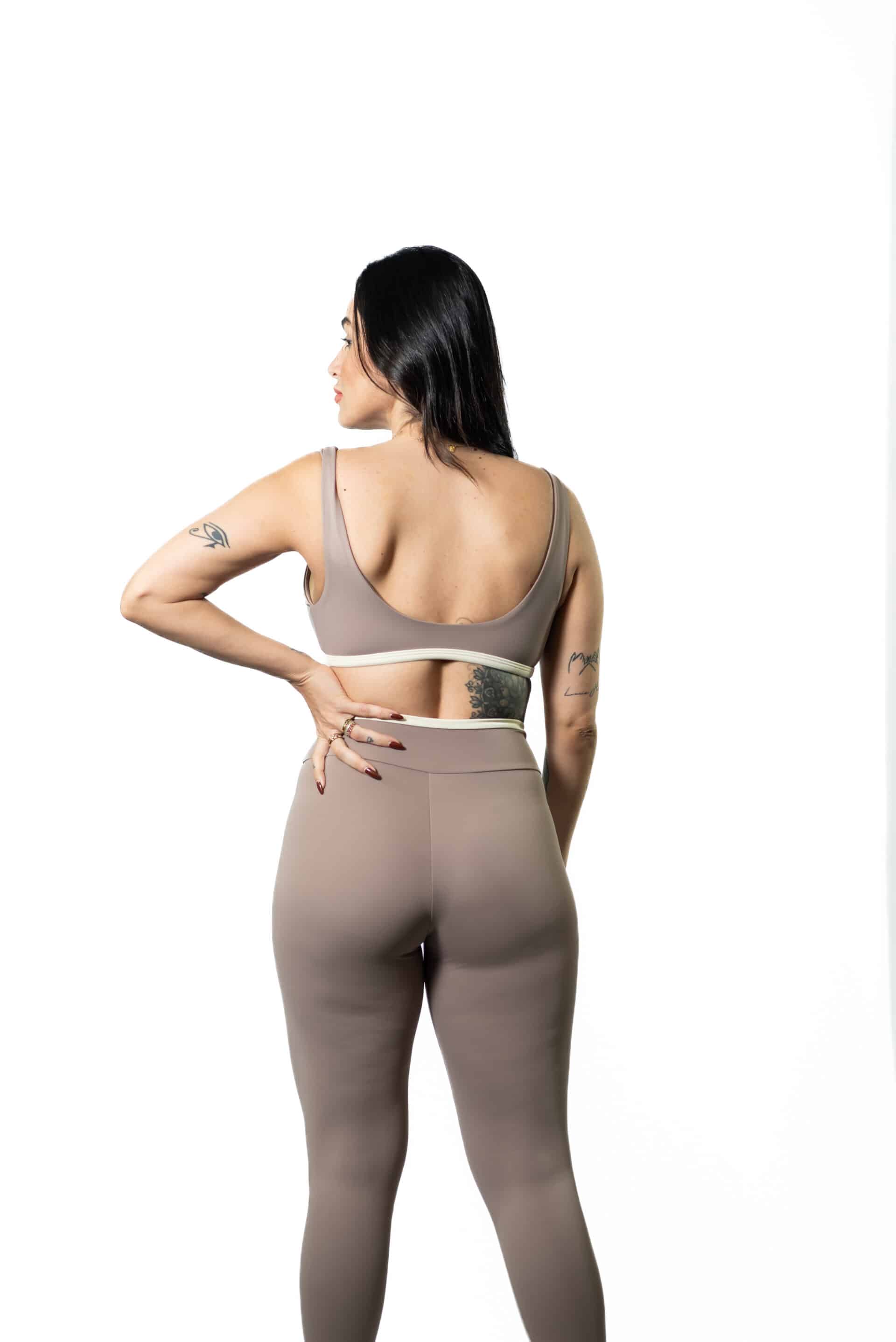 Top Tank Dusty Beige Cós Off White - Image 3