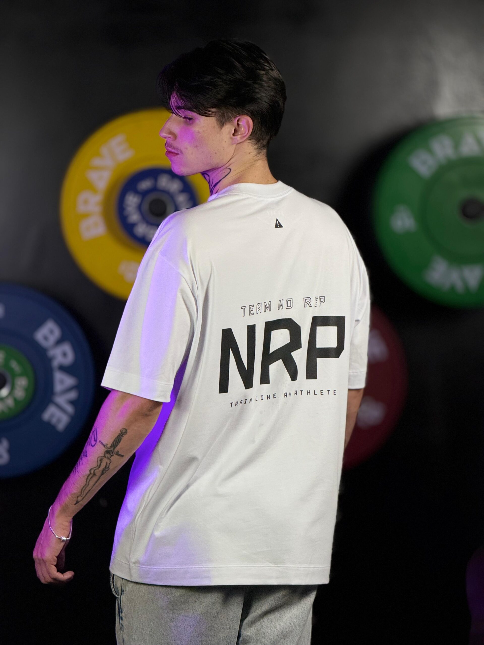 Camisa Oversize Branca NRP Team No Rep - Image 2