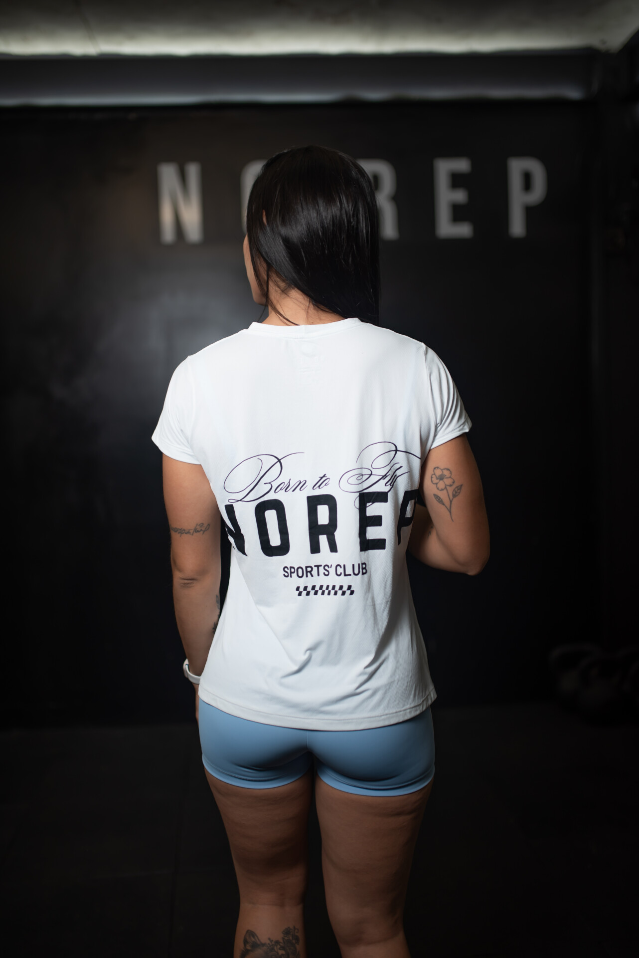 Camisa Feminina Run Branca Born To Fly