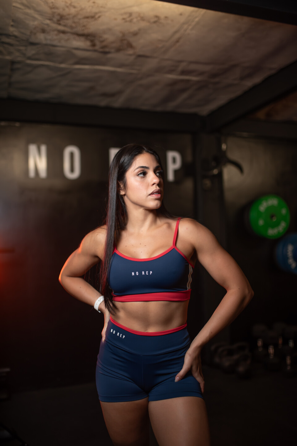 Top Básico Vermelho Navy - Image 3