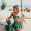 Short Básico Verde Brasil