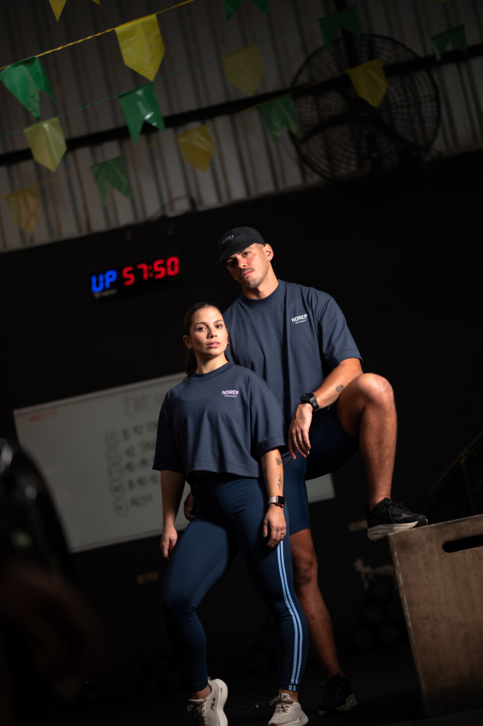 Camisa Oversize Azul Marinho No Rep Sports Club - Image 4