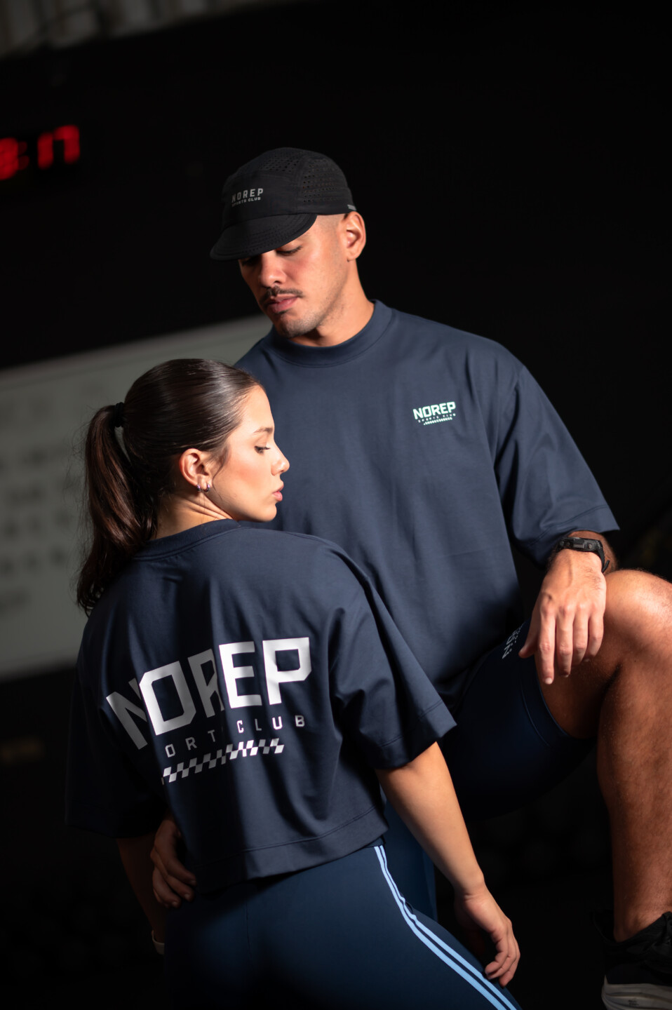 Camisa Oversize Azul Marinho No Rep Sports Club - Image 5
