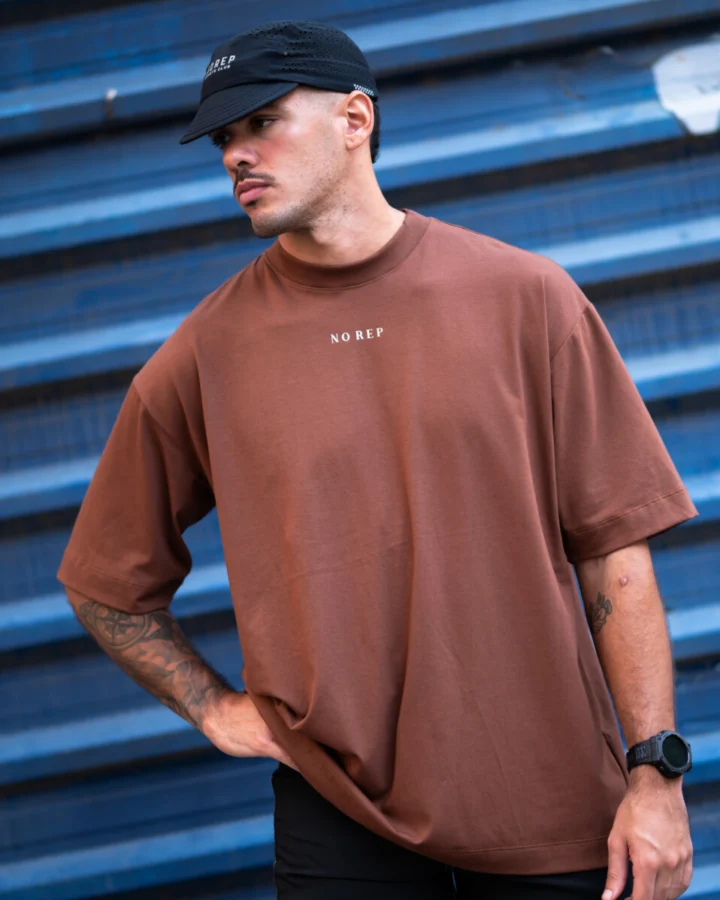 Camisa Oversize Marrom