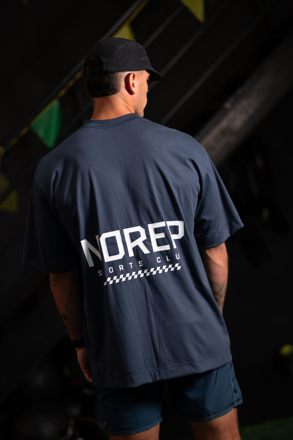 Camisa Oversize Azul Marinho No Rep Sports Club - Image 2
