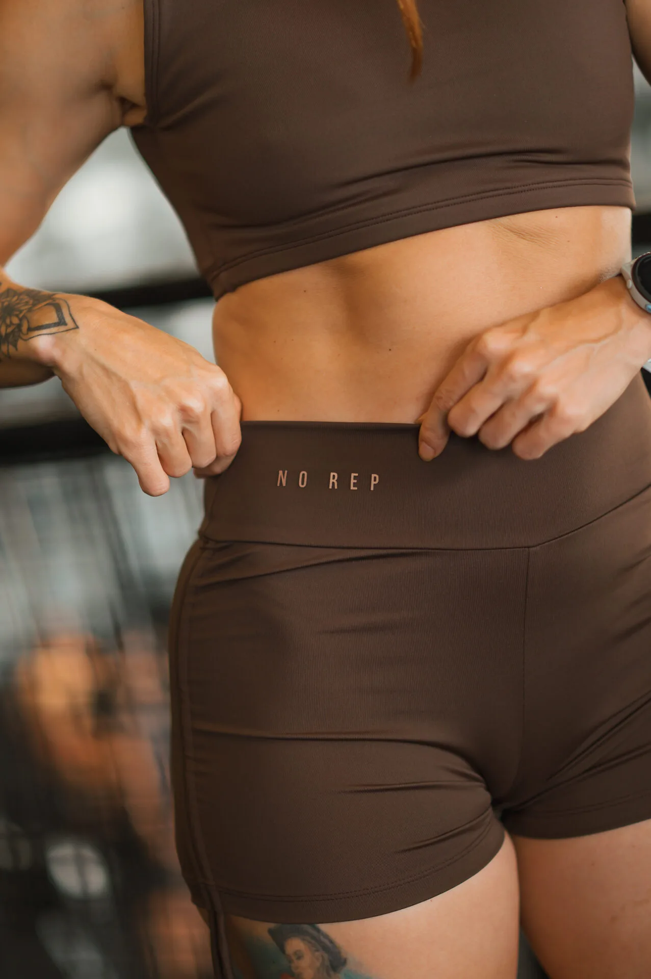 Short Cordinha Deep Brown
