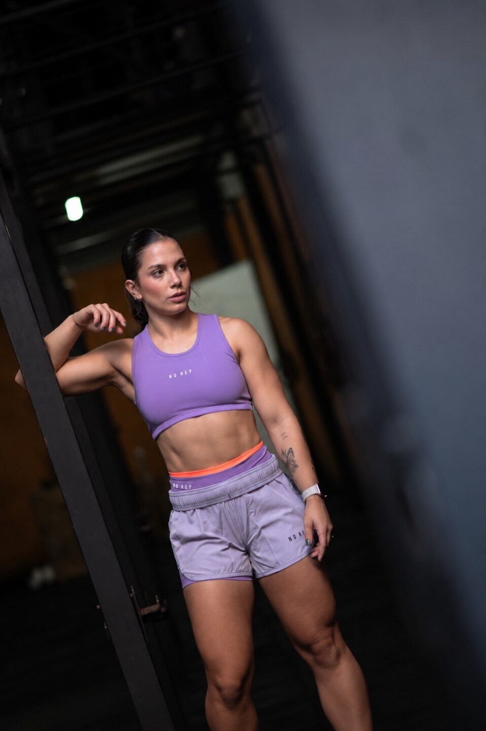Top Cropped Run Soft Purple - Imagem 3