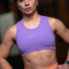 Top Cropped Run Soft Purple